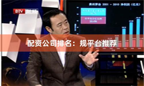 配资公司排名：规平台推荐